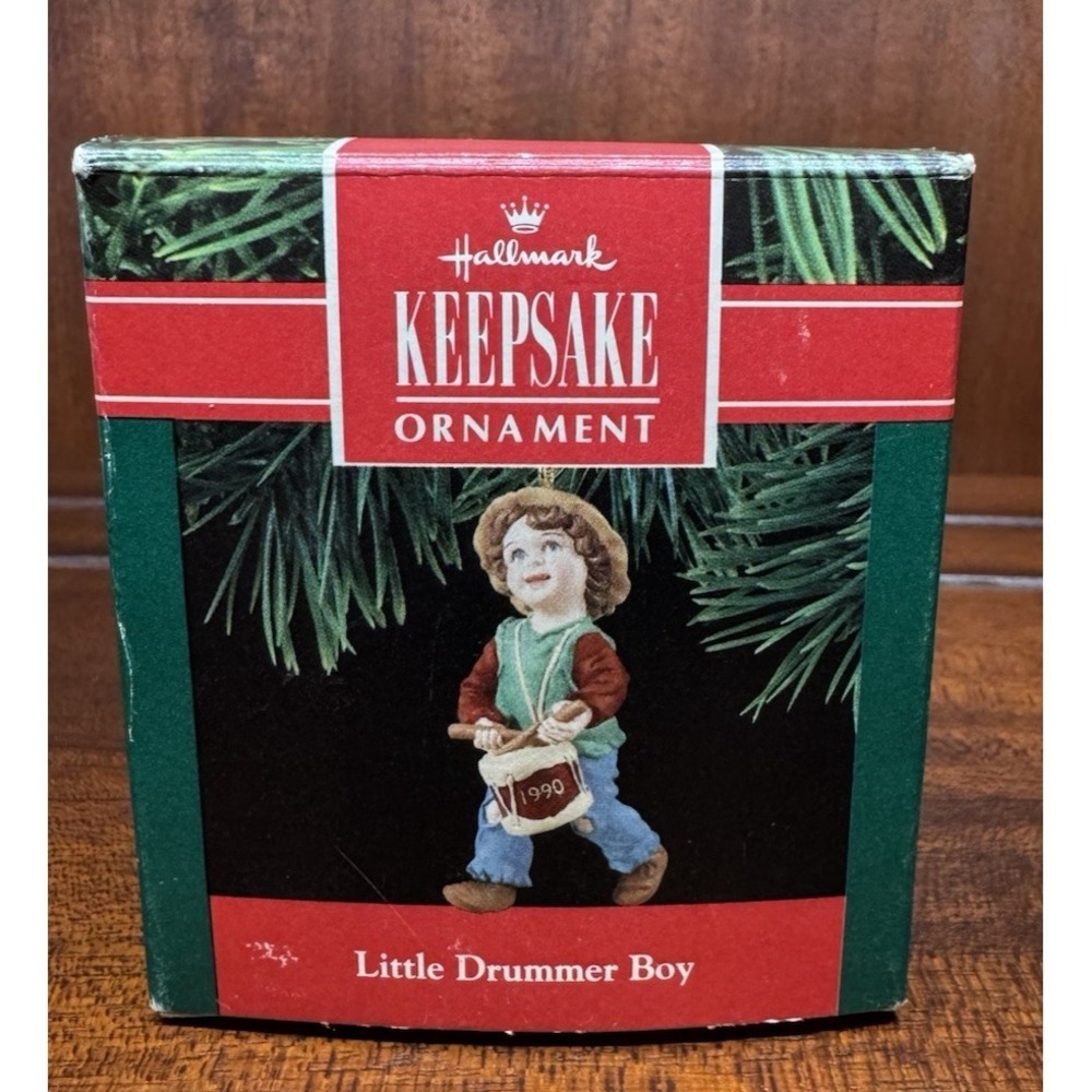 Vintage Hallmark Keepsake Ornament Little Drummer Boy 1990 Christmas